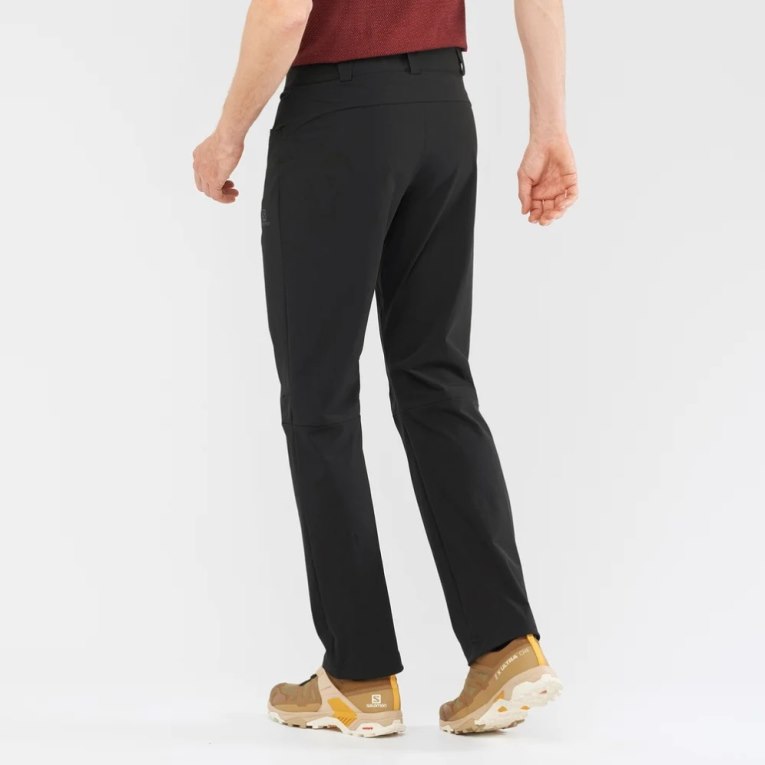 Black Salomon Wayfarer Men's Sport Pants | PH 06837O